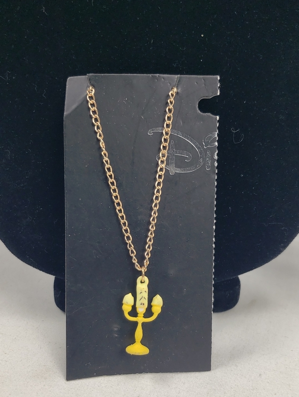 Disney Lumiere Necklace Beauty and the Beast NEW